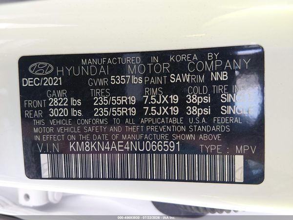 2022 HYUNDAI IONIQ 5 SEL