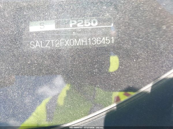 2021 LAND ROVER RANGE ROVER EVOQUE R-DYNAMIC S
