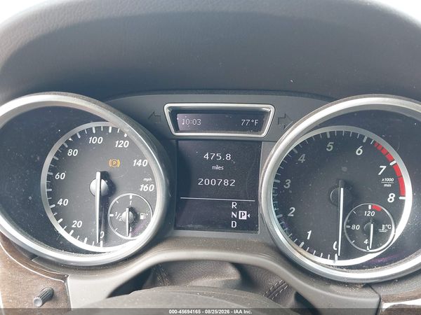 2012 MERCEDES-BENZ ML 350 4MATIC