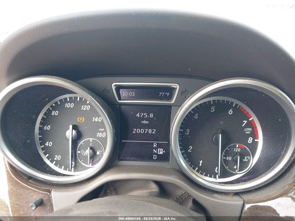 2012 MERCEDES-BENZ ML 350 4MATIC