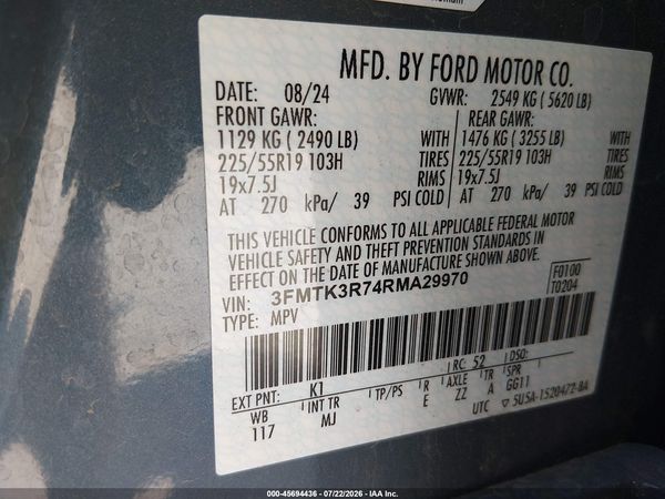 2024 FORD MUSTANG MACH-E PREMIUM