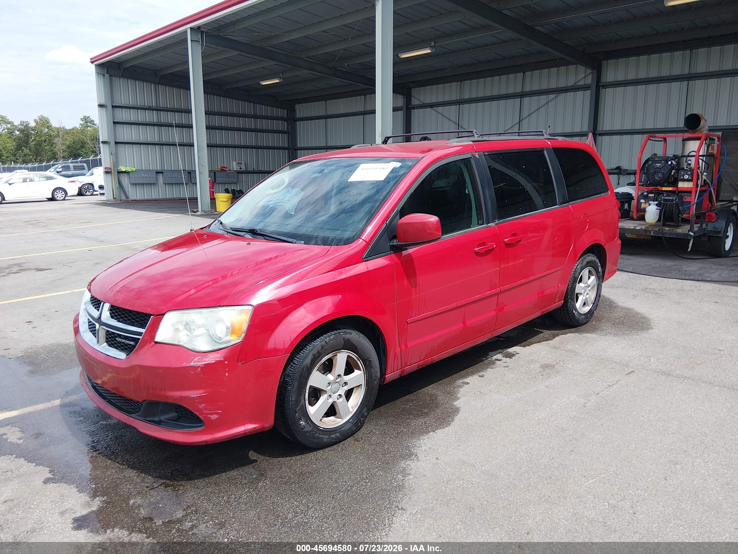 2012 DODGE GRAND CARAVAN SXT