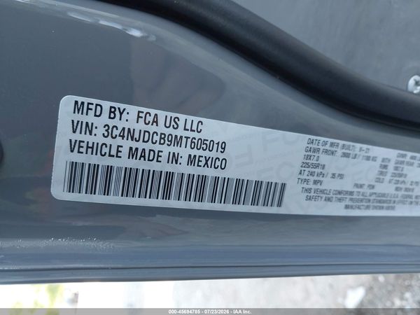 2021 JEEP COMPASS LIMITED 4X4