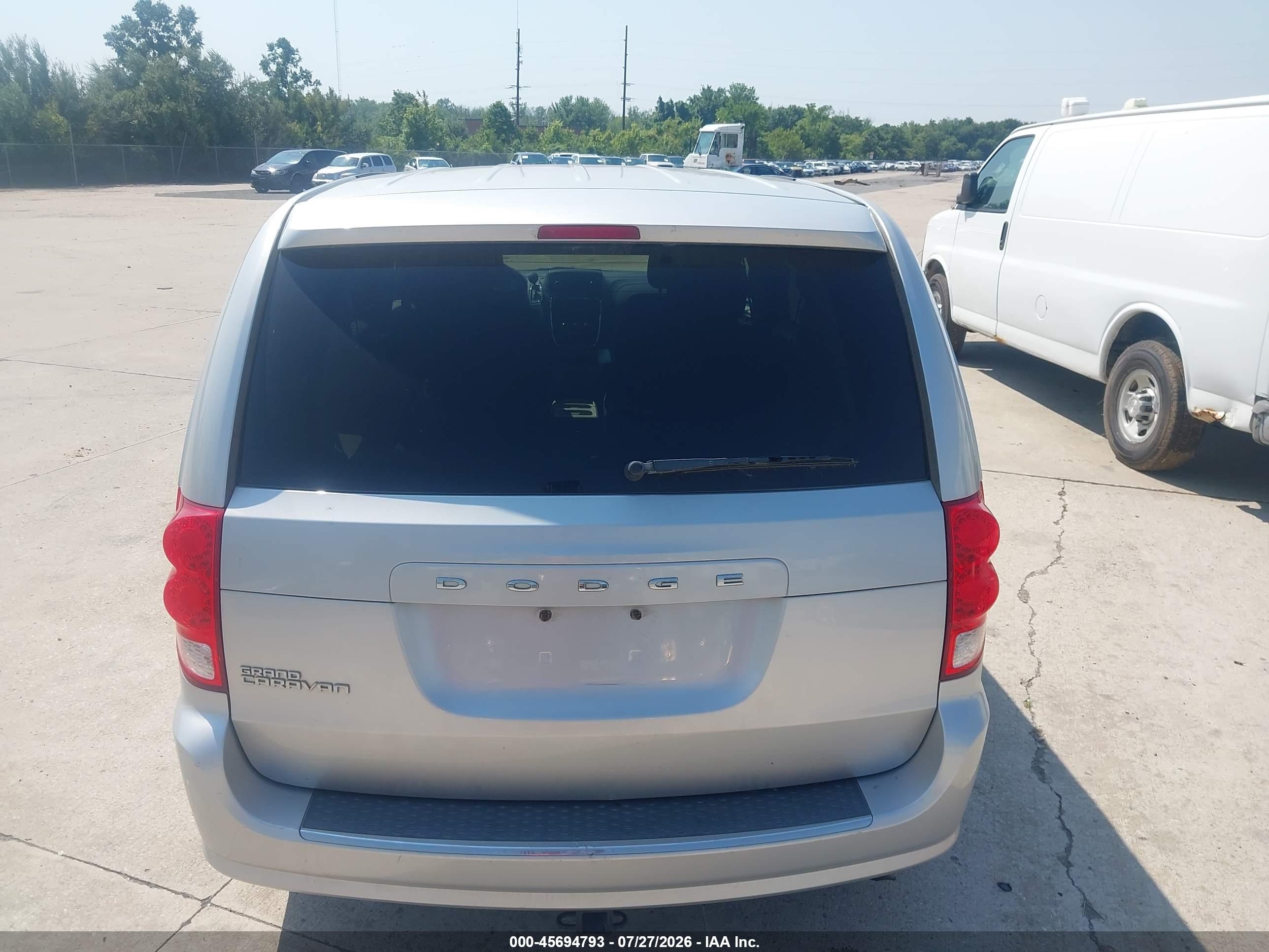 2012 DODGE GRAND CARAVAN SE/AVP