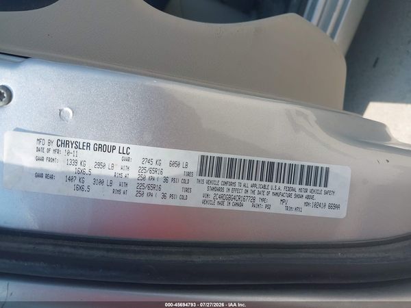 2012 DODGE GRAND CARAVAN SE/AVP
