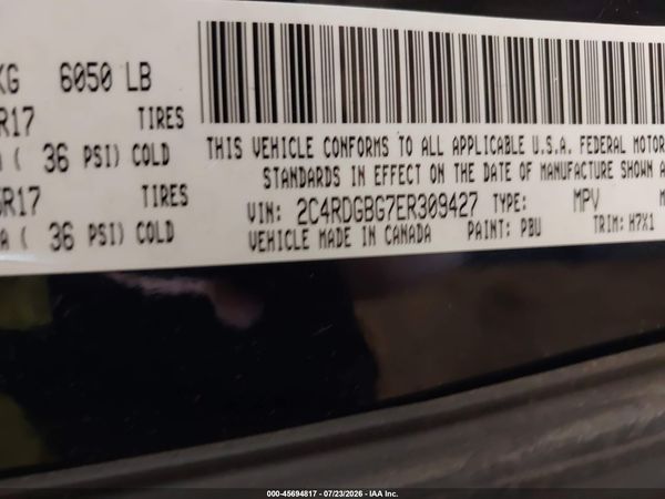 2014 DODGE GRAND CARAVAN AMERICAN VALUE PKG