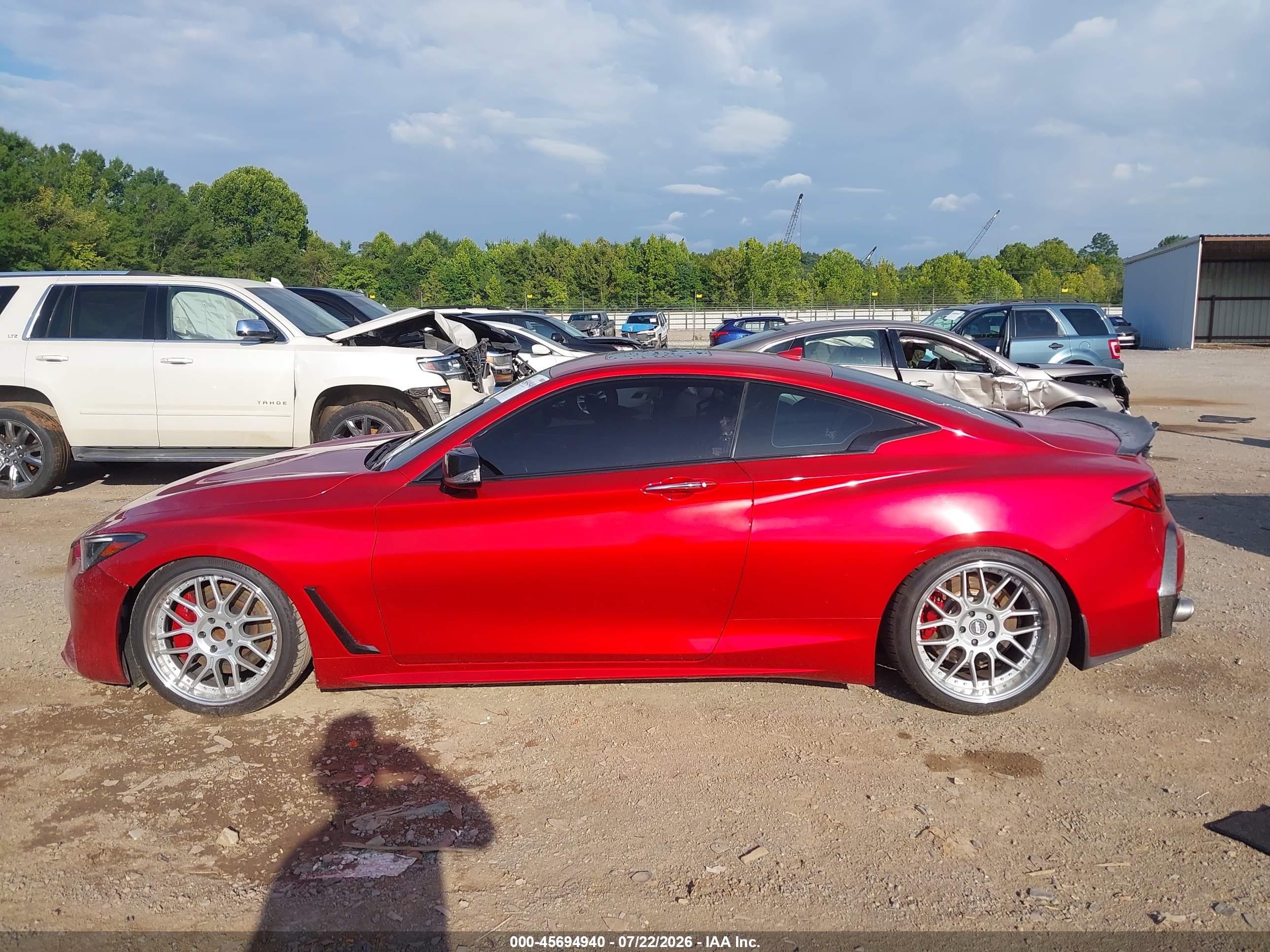 2017 INFINITI Q60 3.0T RED SPORT 400