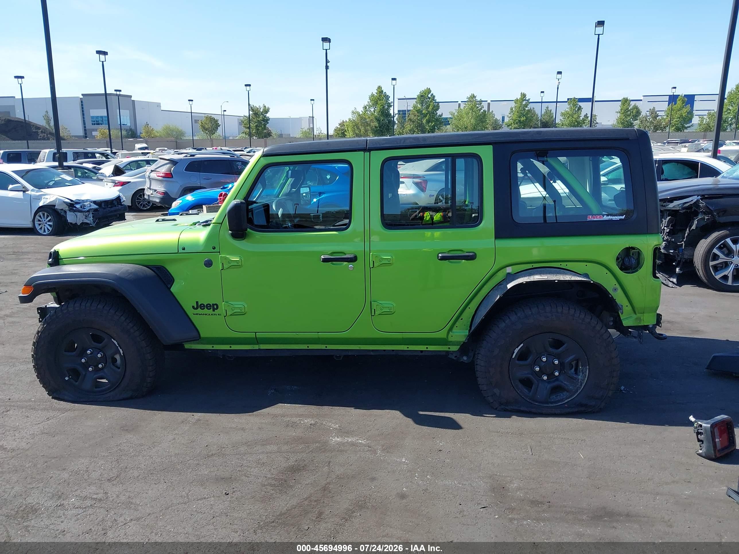 2025 JEEP WRANGLER 4-DOOR SPORT 4X4