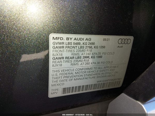 2022 AUDI Q5
