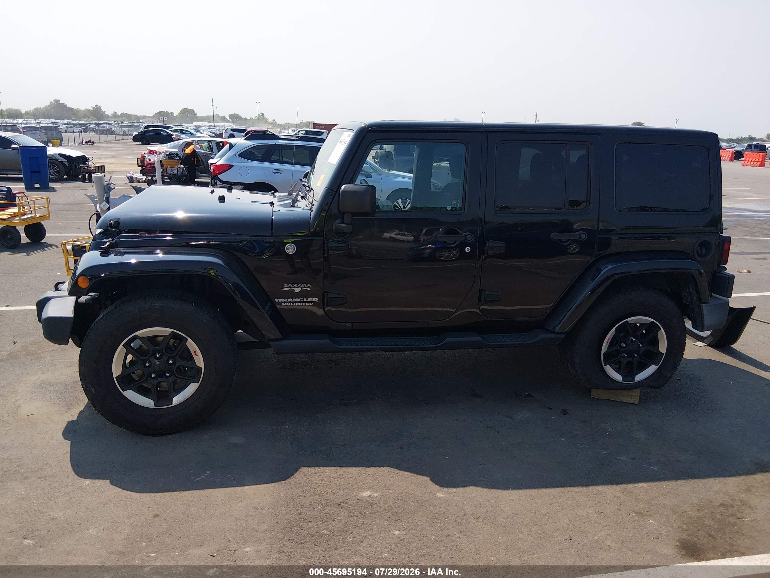2016 JEEP WRANGLER UNLIMITED SAHARA