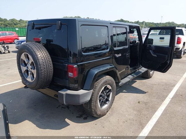 2016 JEEP WRANGLER UNLIMITED SAHARA