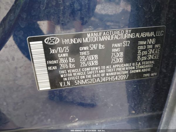 2023 HYUNDAI SANTA FE SEL