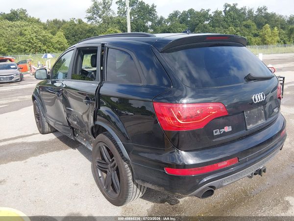 2015 AUDI Q7 3.0T S LINE PRESTIGE