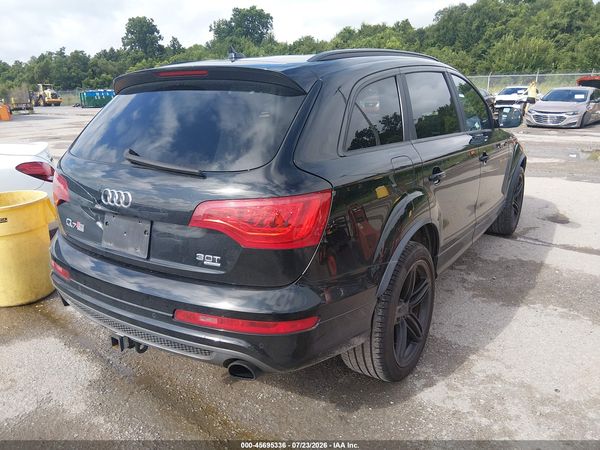2015 AUDI Q7 3.0T S LINE PRESTIGE