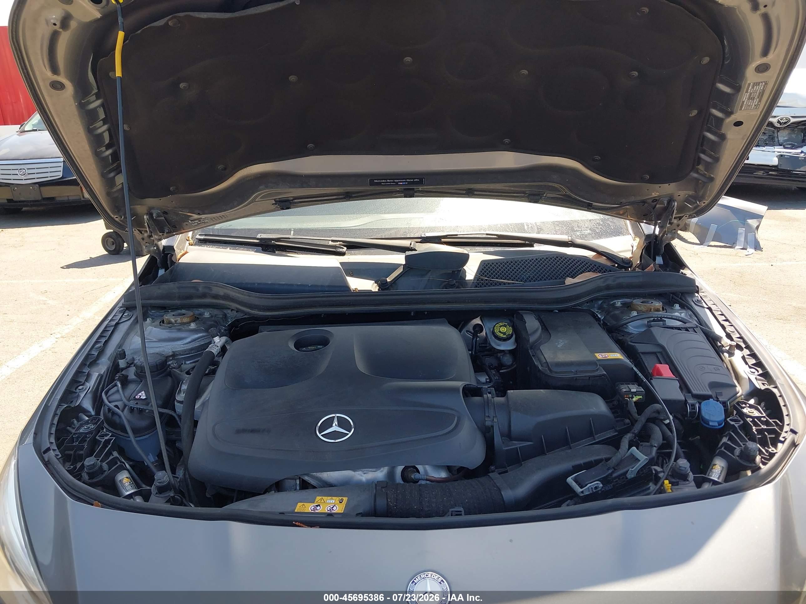 2015 MERCEDES-BENZ CLA 250 CLA250