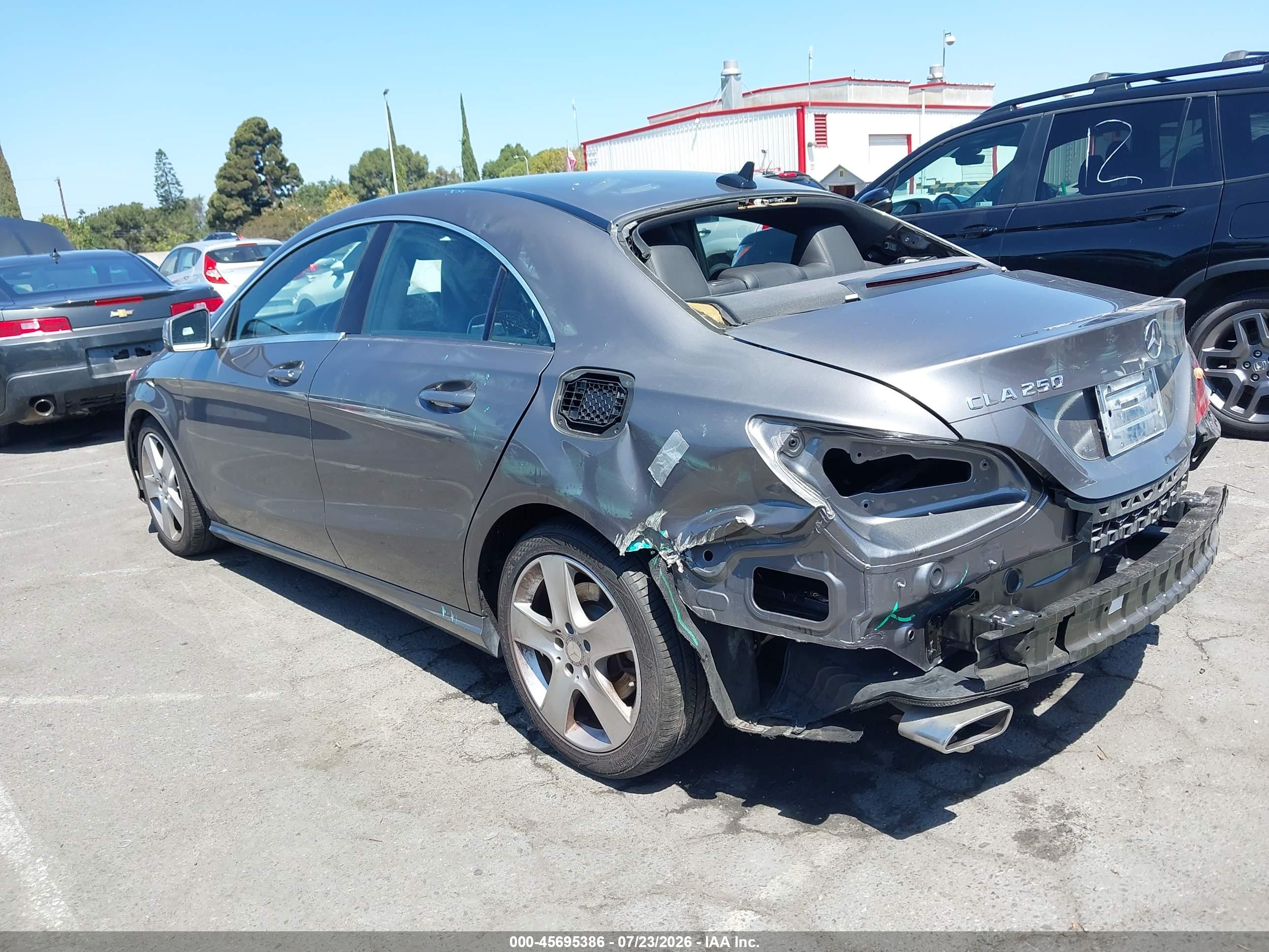 2015 MERCEDES-BENZ CLA 250 CLA250