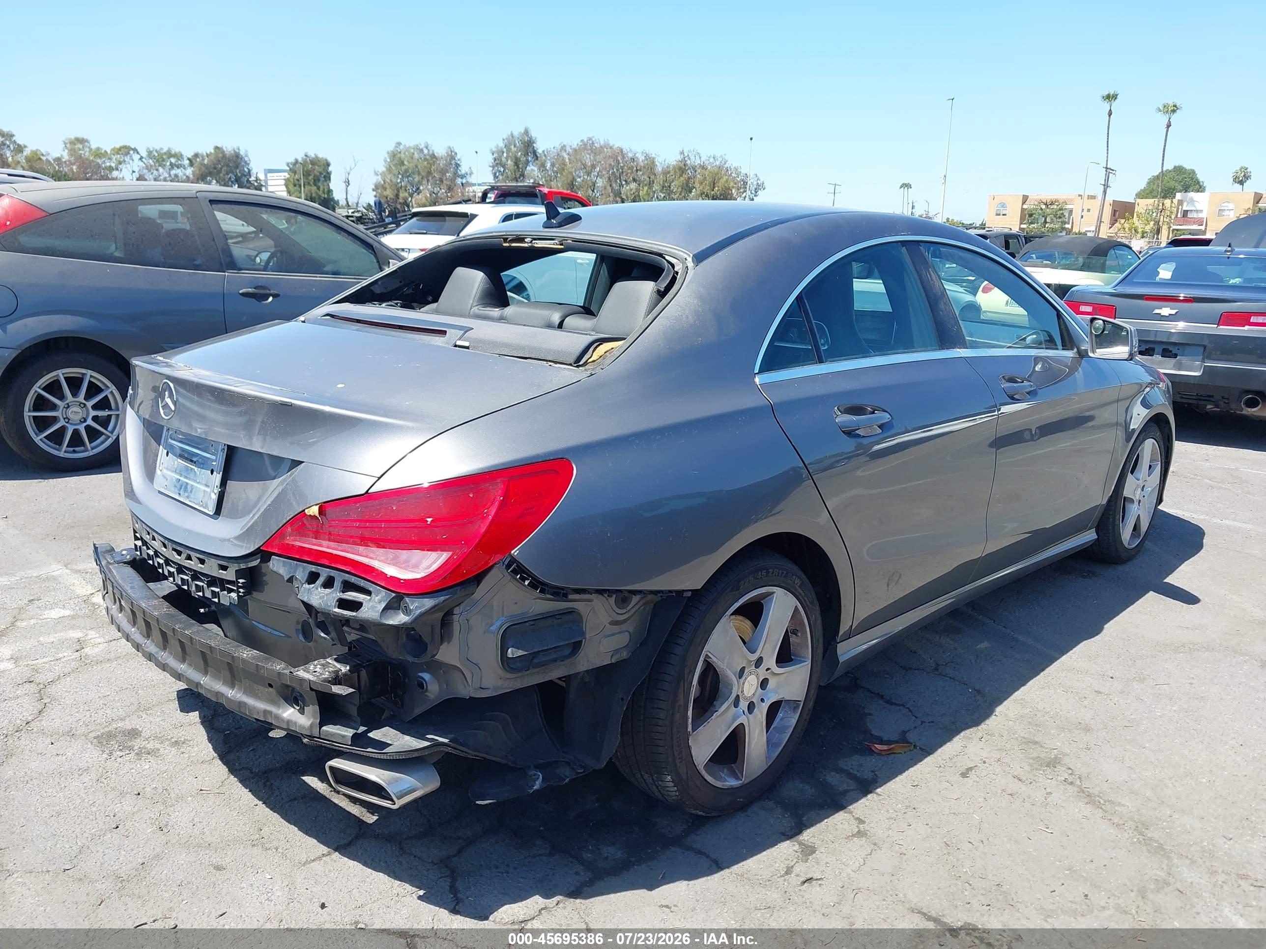2015 MERCEDES-BENZ CLA 250 CLA250