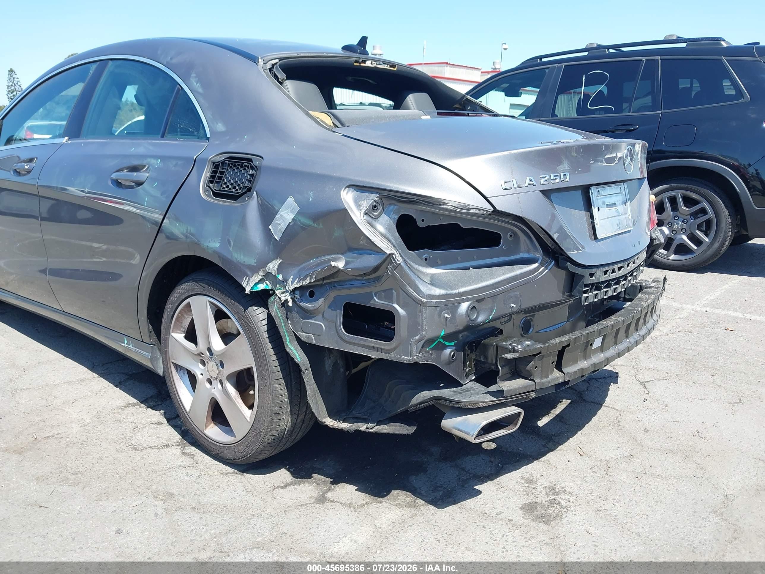 2015 MERCEDES-BENZ CLA 250 CLA250