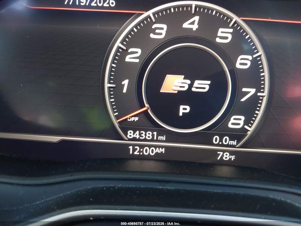 2019 AUDI S5 3.0T PREMIUM