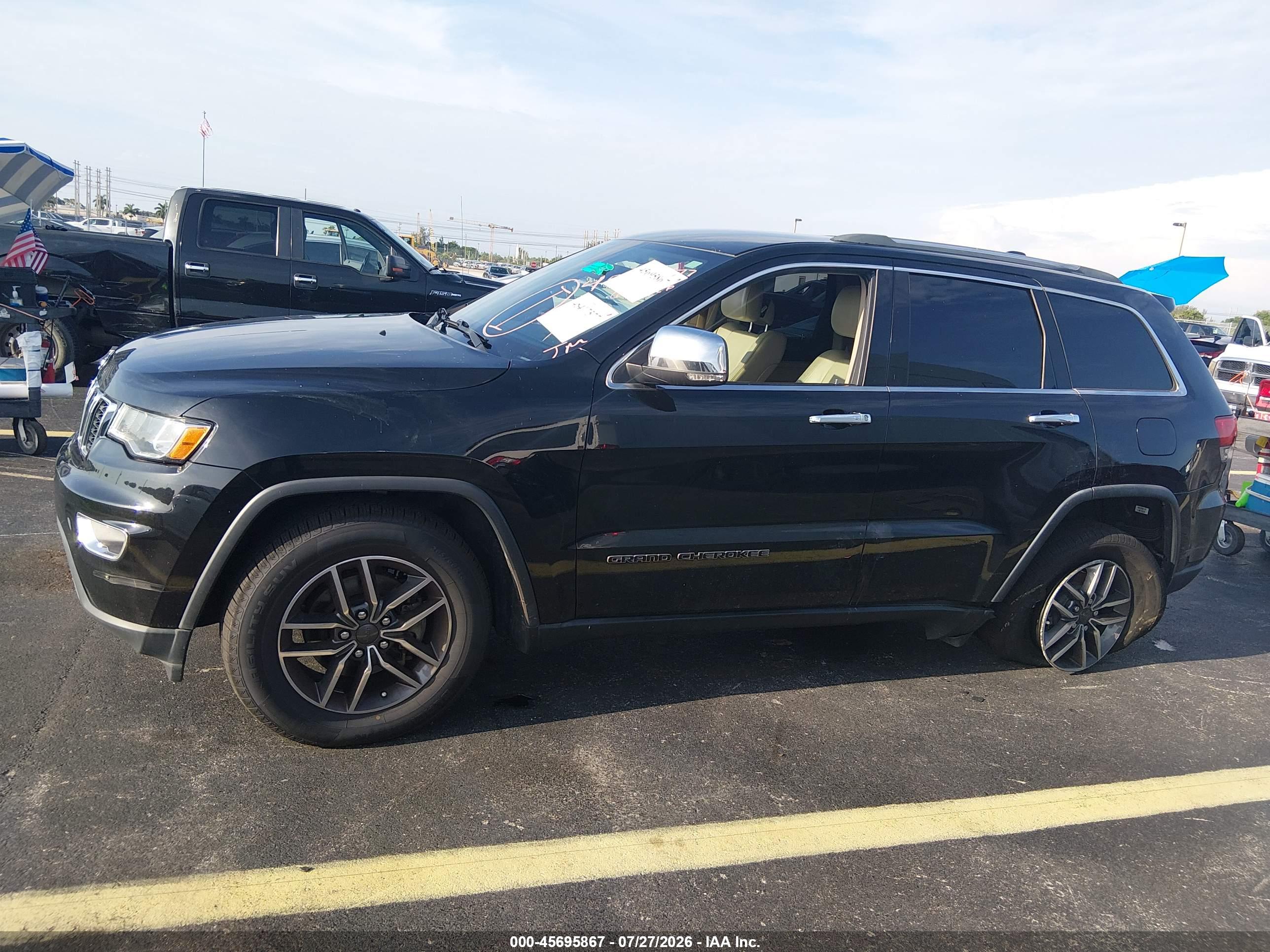 2019 JEEP GRAND CHEROKEE LIMITED 4X2