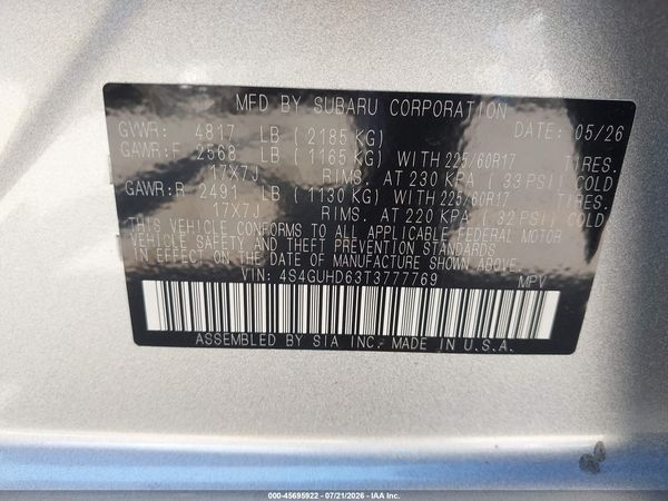 2026 SUBARU CROSSTREK PREMIUM