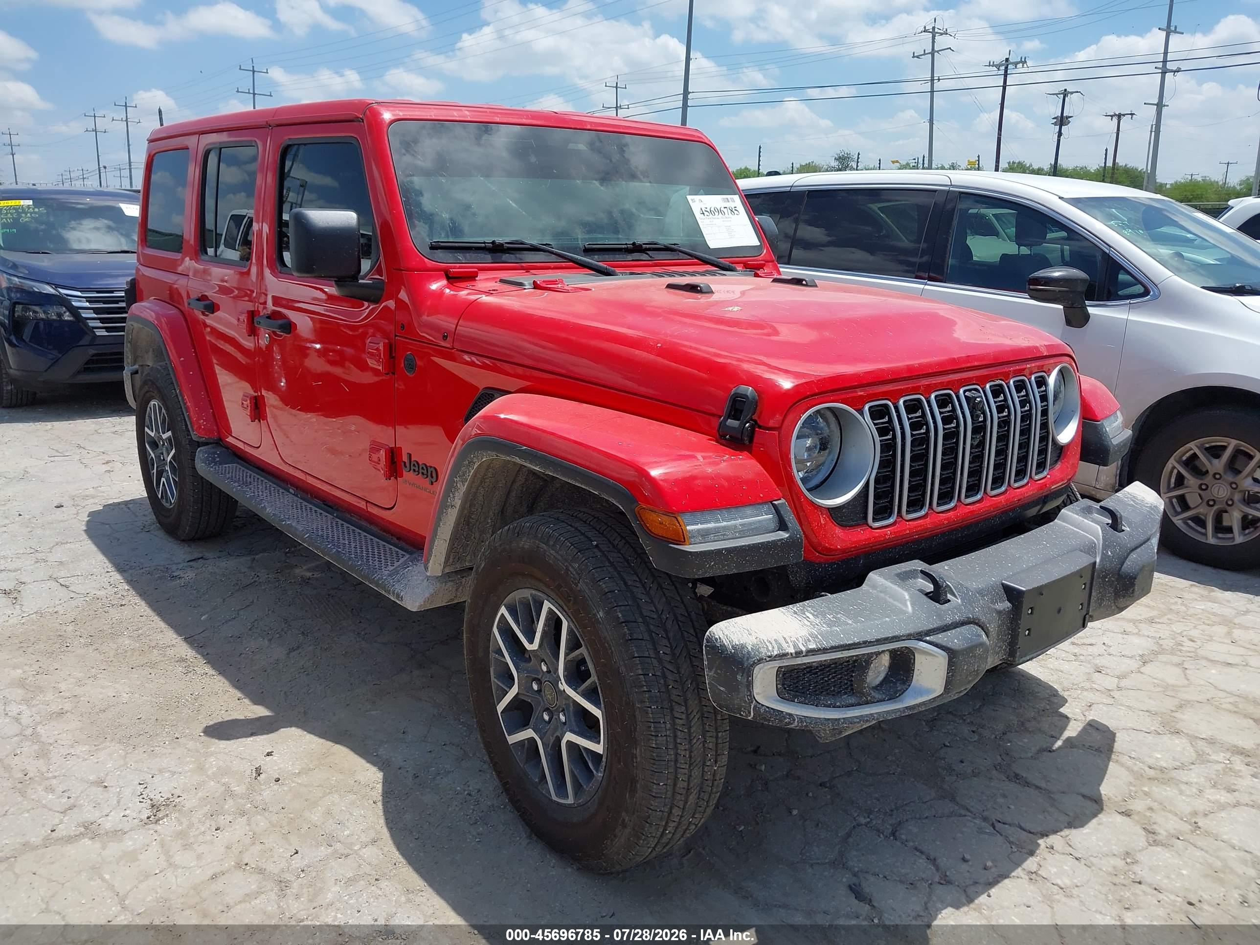 2025 JEEP WRANGLER 4-DOOR SAHARA 4X4