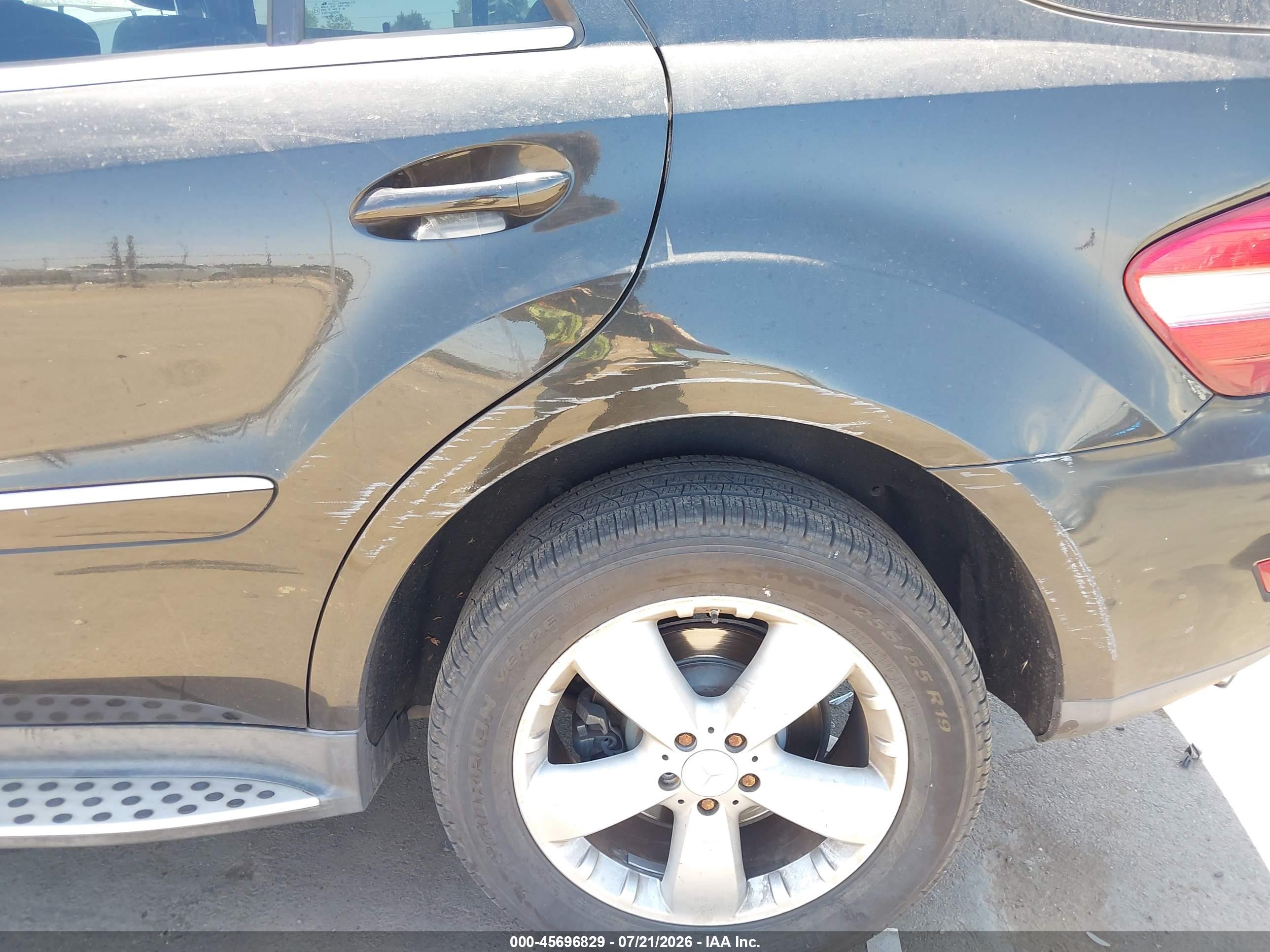 2009 MERCEDES-BENZ ML 350 ML350 4-MATIC