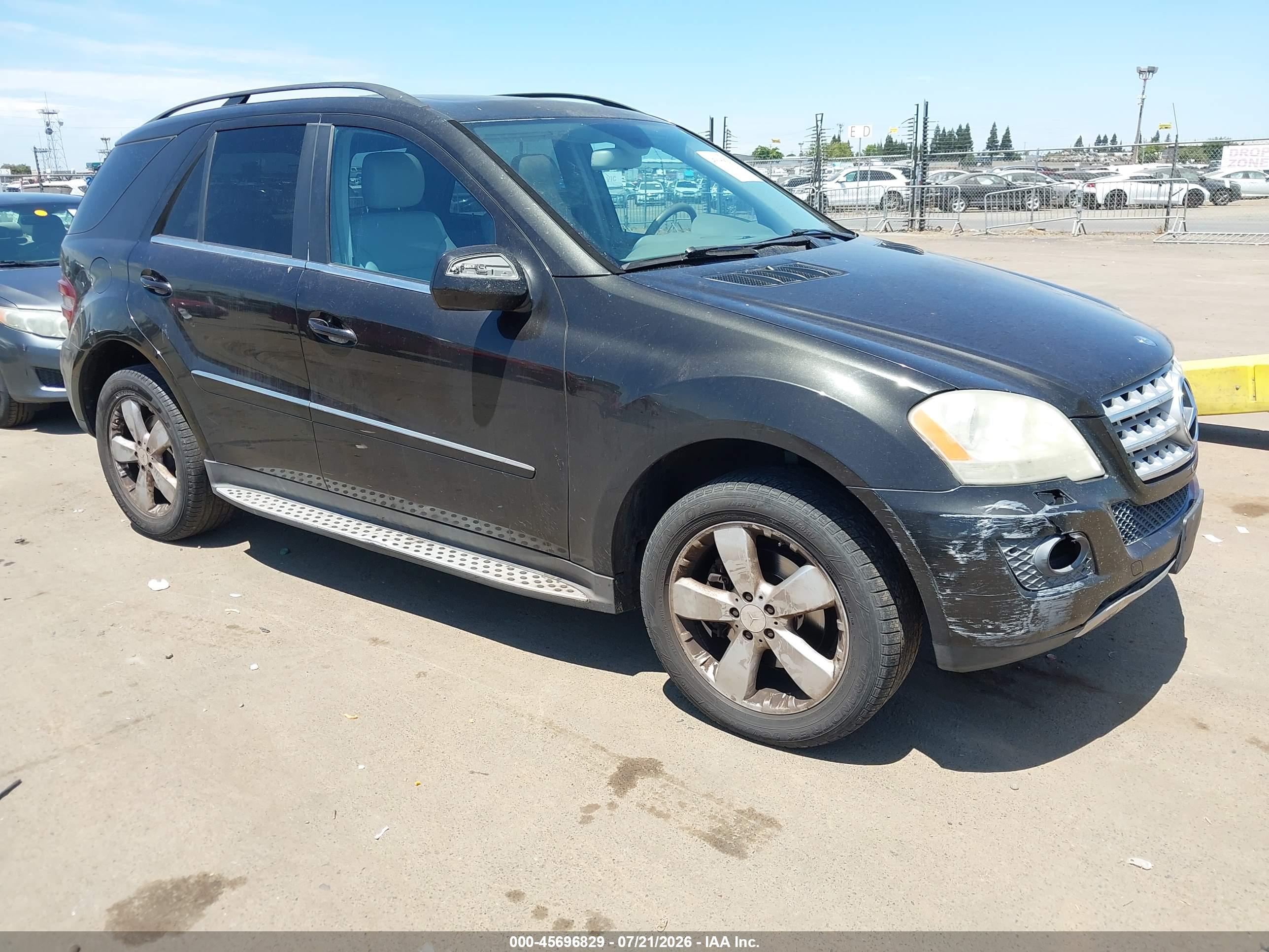 2009 MERCEDES-BENZ ML 350 ML350 4-MATIC