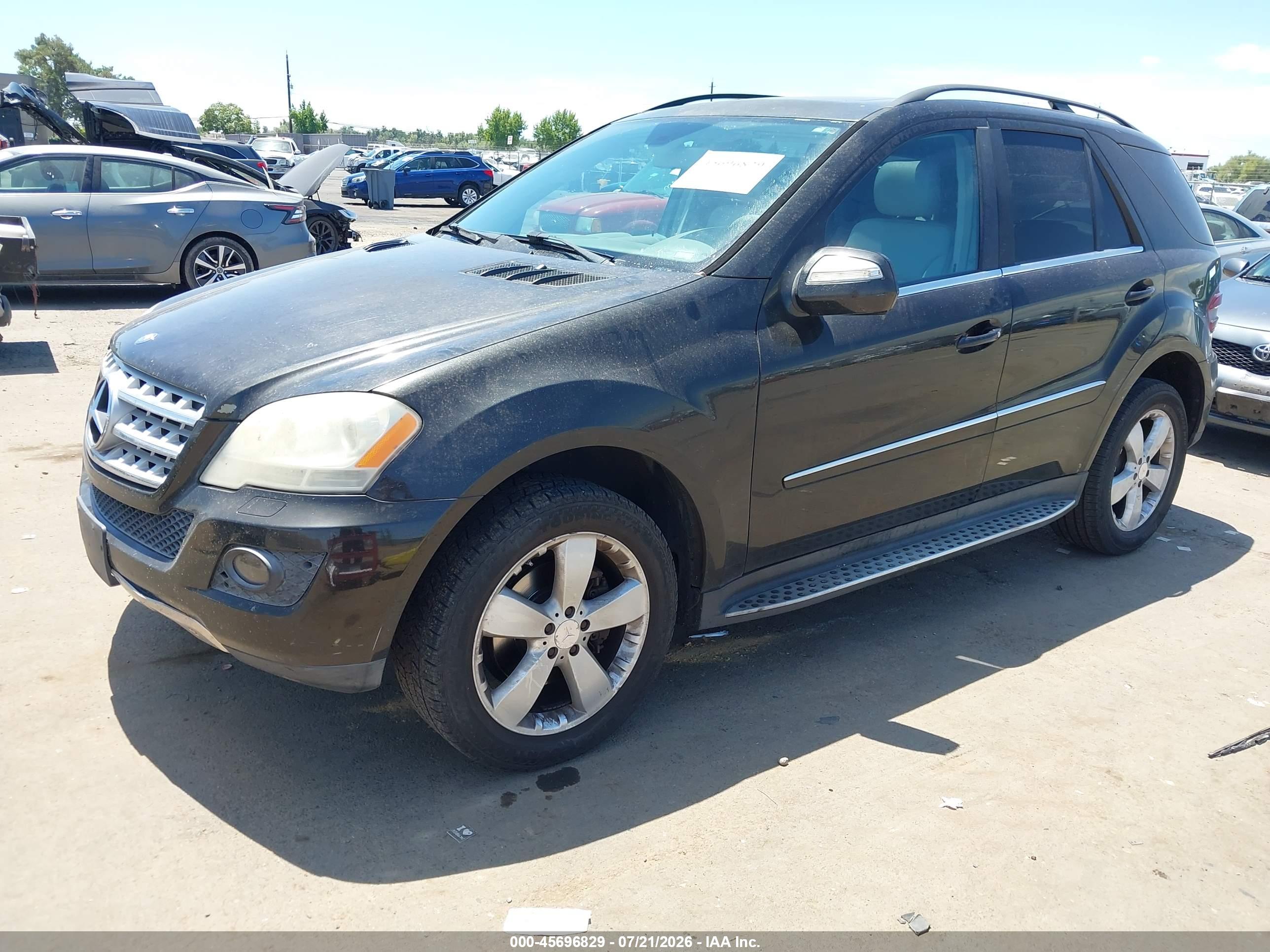 2009 MERCEDES-BENZ ML 350 ML350 4-MATIC