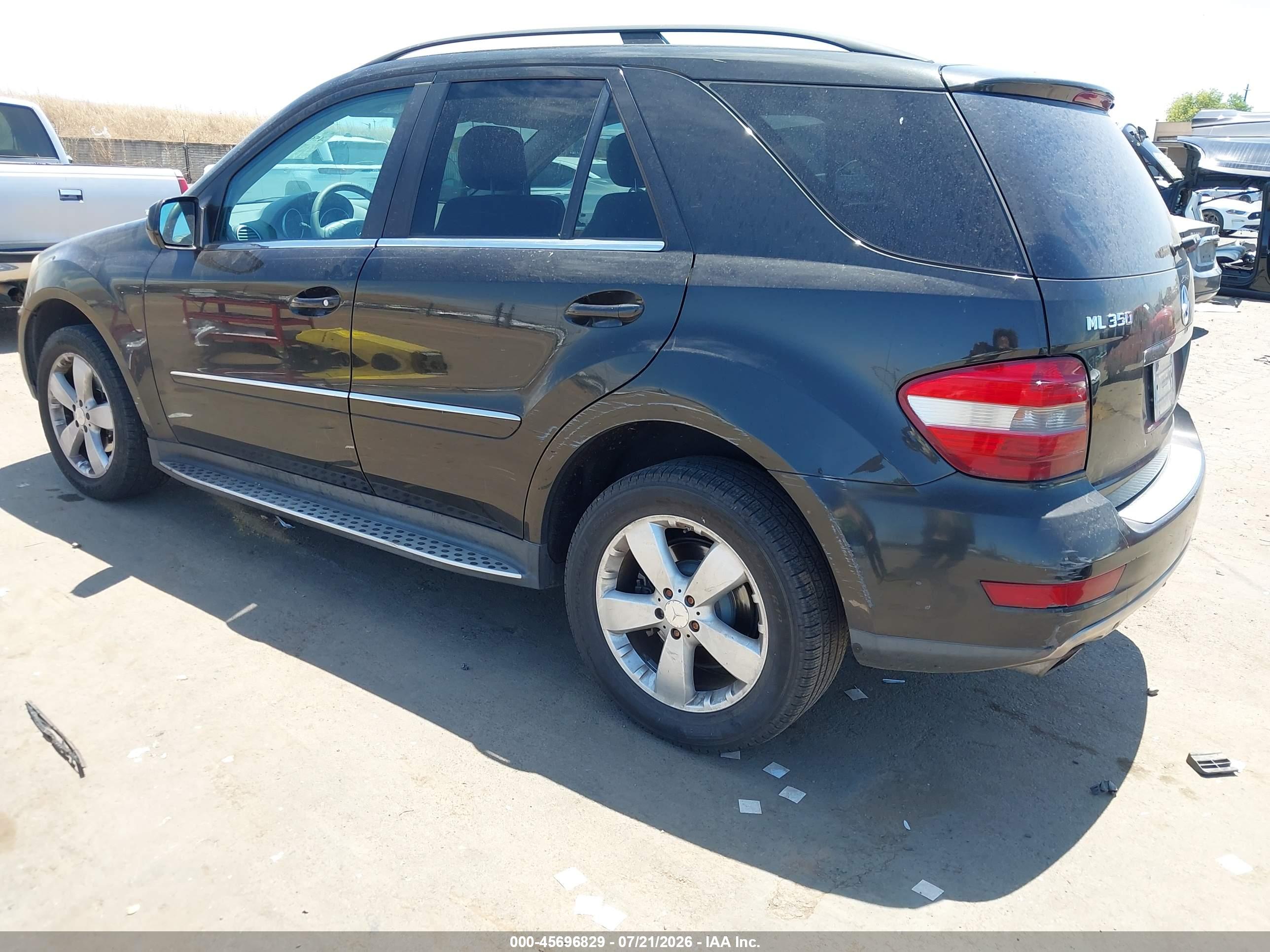 2009 MERCEDES-BENZ ML 350 ML350 4-MATIC