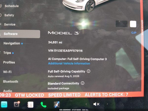 2023 TESLA MODEL 3 REAR-WHEEL DRIVE