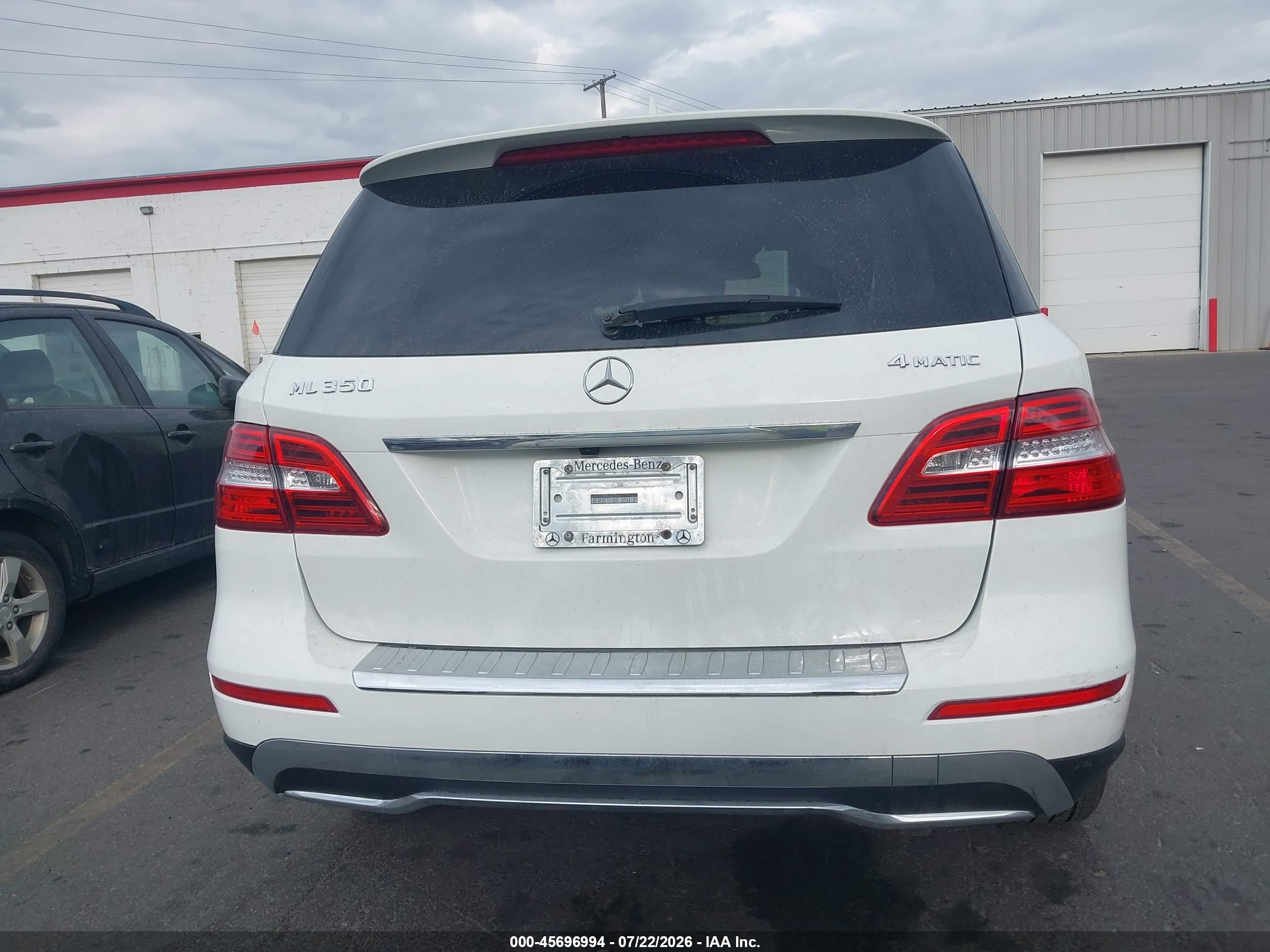 2014 MERCEDES-BENZ ML 350 4MATIC