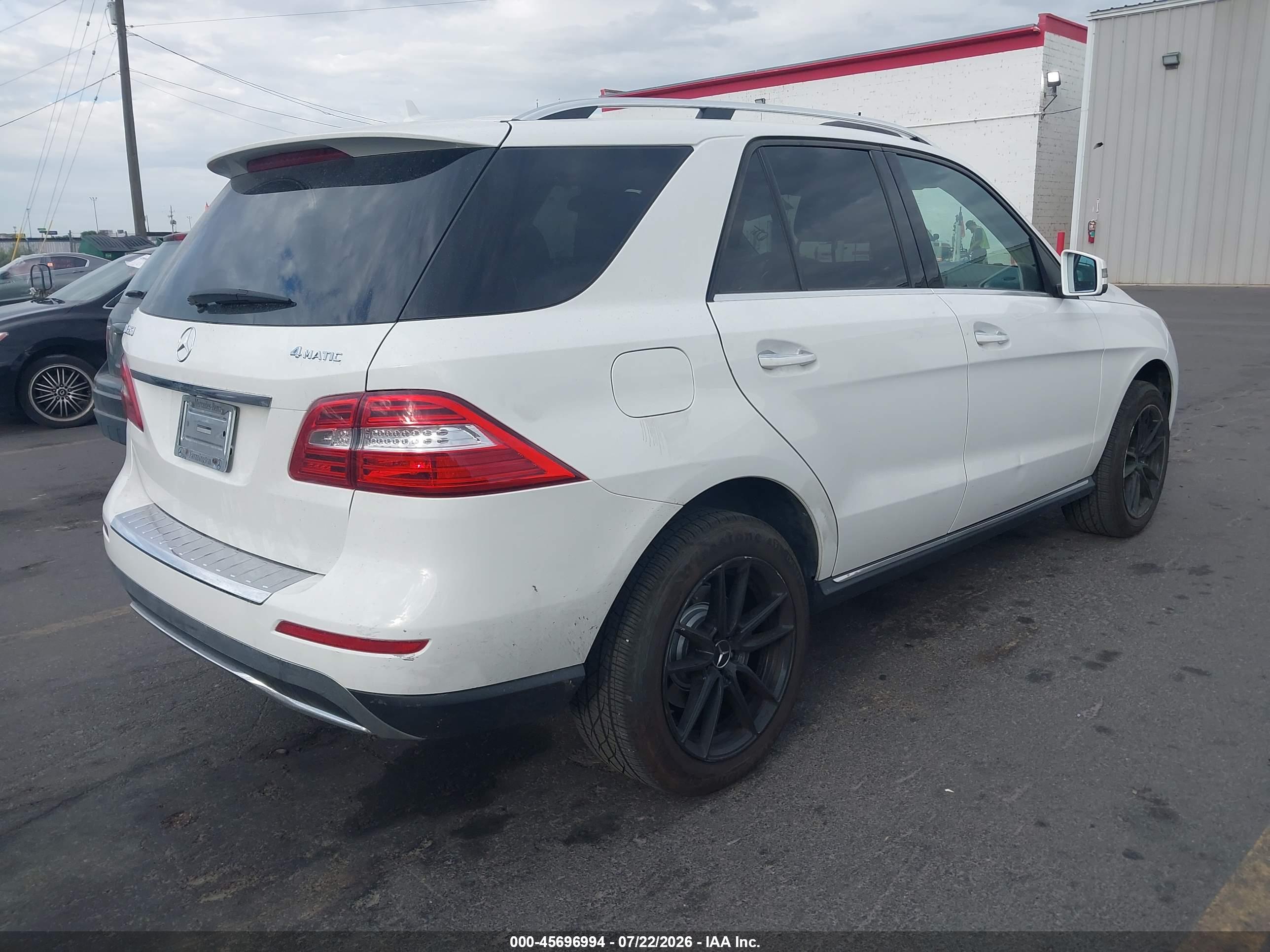 2014 MERCEDES-BENZ ML 350 4MATIC