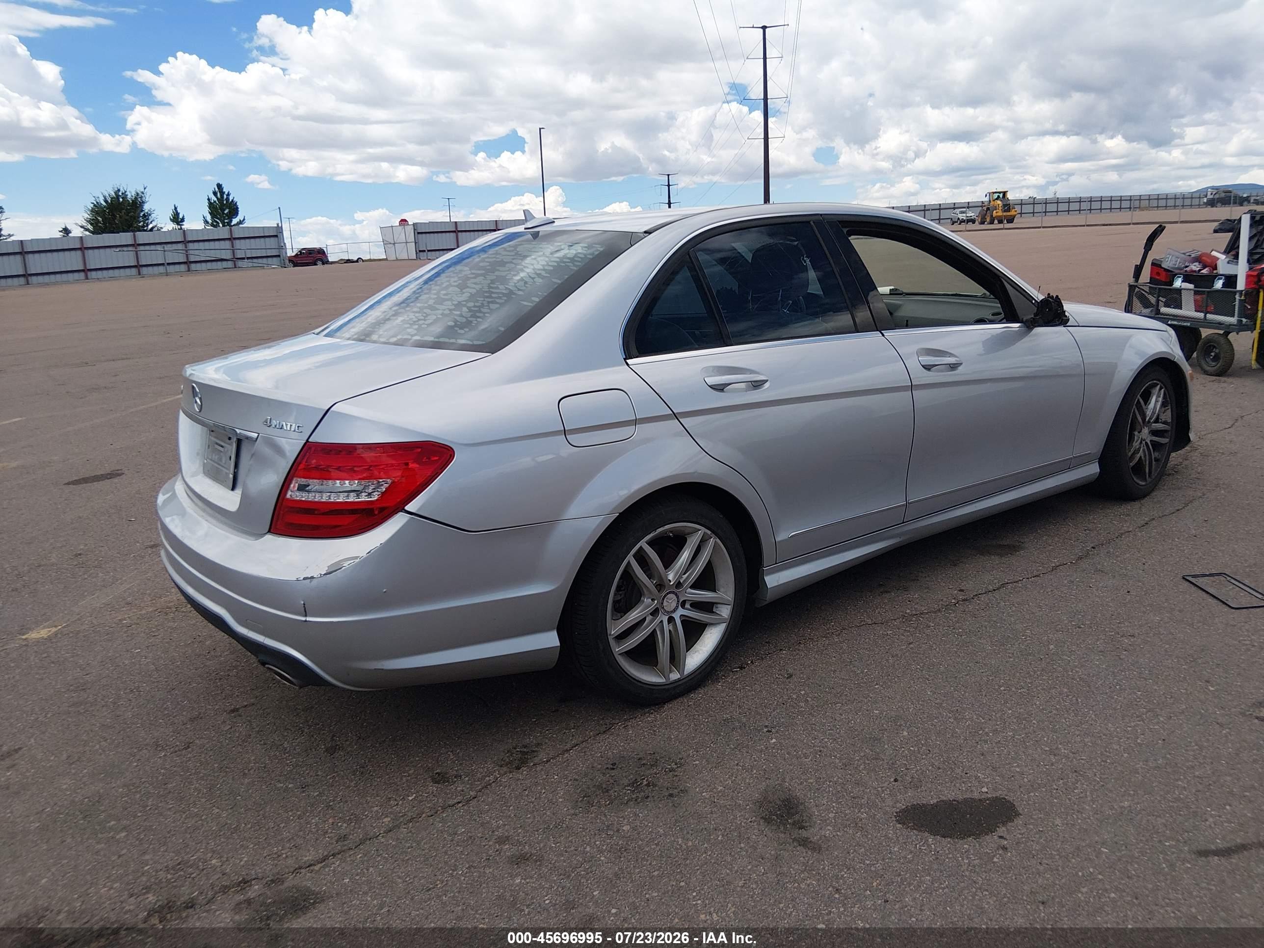 2012 MERCEDES-BENZ C 300 SPORT 4MATIC
