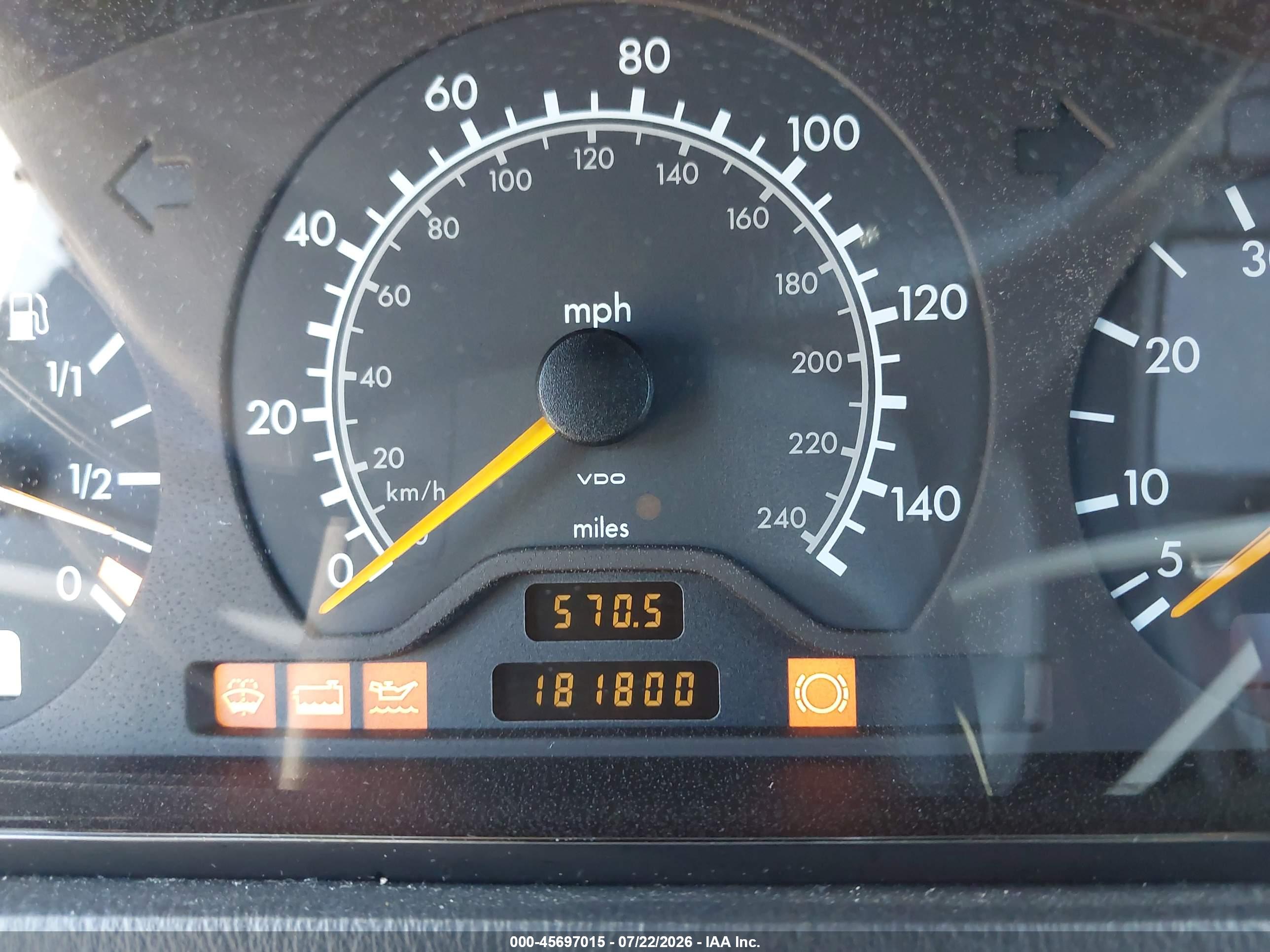 1997 MERCEDES-BENZ C 230 C230 202