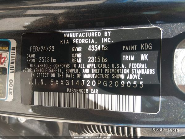 2023 KIA K5 LXS