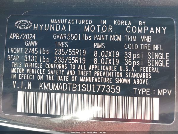 2025 GENESIS GV70 2.5T AWD