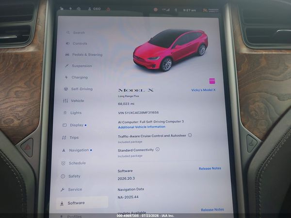 2021 TESLA MODEL X