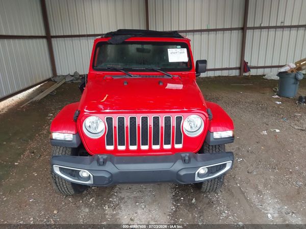 2022 JEEP WRANGLER UNLIMITED SAHARA 4X4