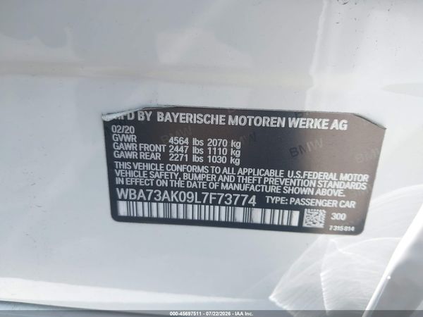 2020 BMW 228I GRAN COUPE XDRIVE
