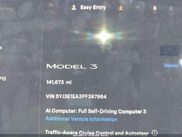 2023 TESLA MODEL 3 REAR-WHEEL DRIVE