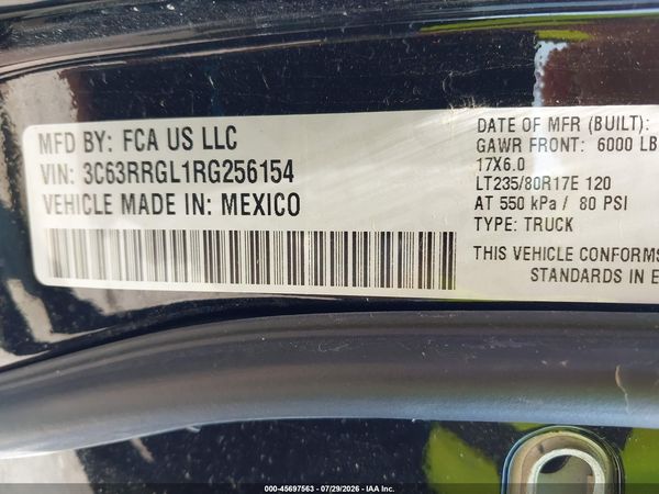 2024 RAM 3500 TRADESMAN  4X4 8' BOX