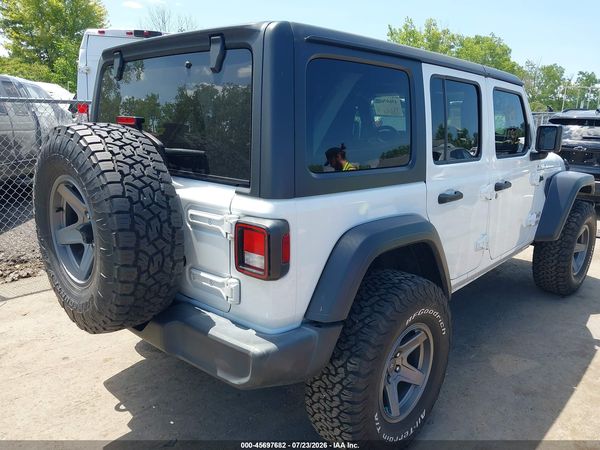 2019 JEEP WRANGLER UNLIMITED SPORT S 4X4