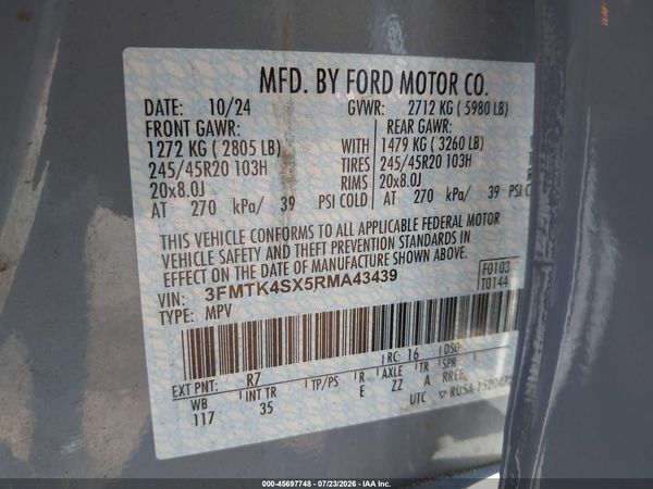 2024 FORD MUSTANG MACH-E GT