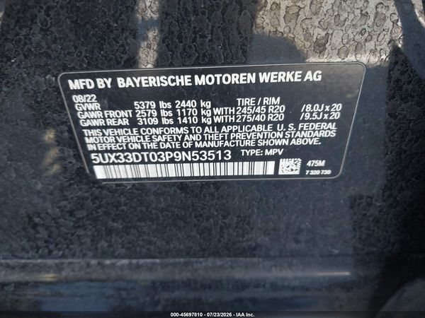 2023 BMW X4 XDRIVE30I