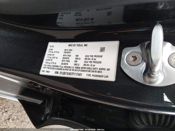 2026 TESLA MODEL 3