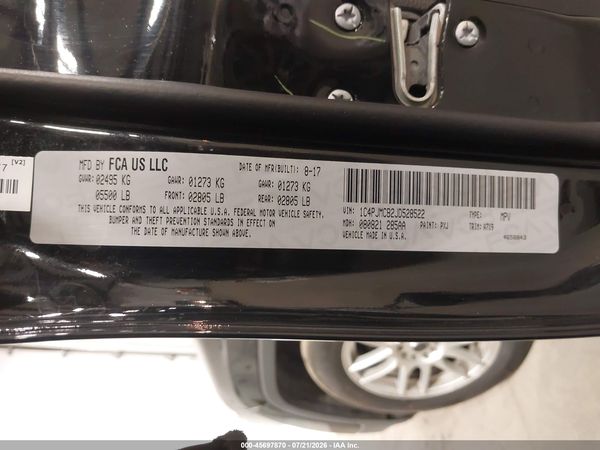 2018 JEEP CHEROKEE LATITUDE 4X4