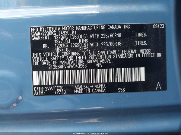 2023 TOYOTA RAV4 HYBRID XSE