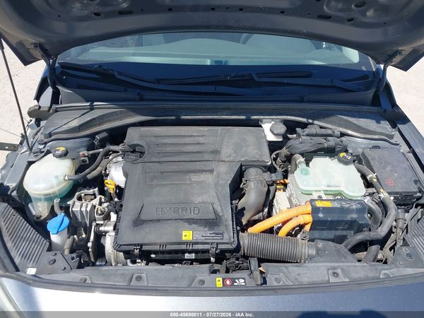 2017 HYUNDAI IONIQ HYBRID BLUE