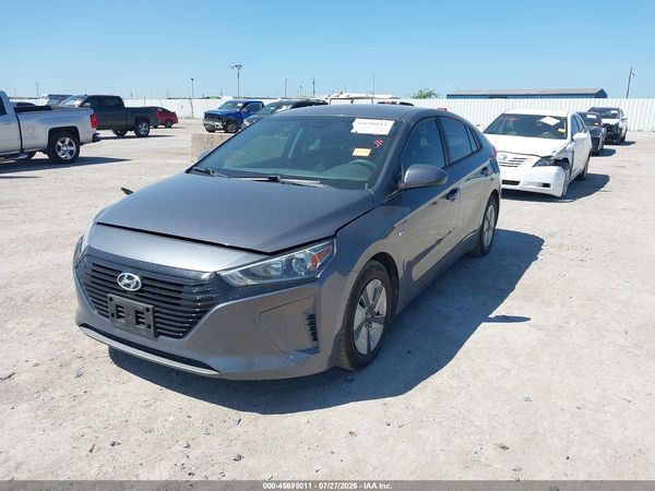 2017 HYUNDAI IONIQ HYBRID BLUE
